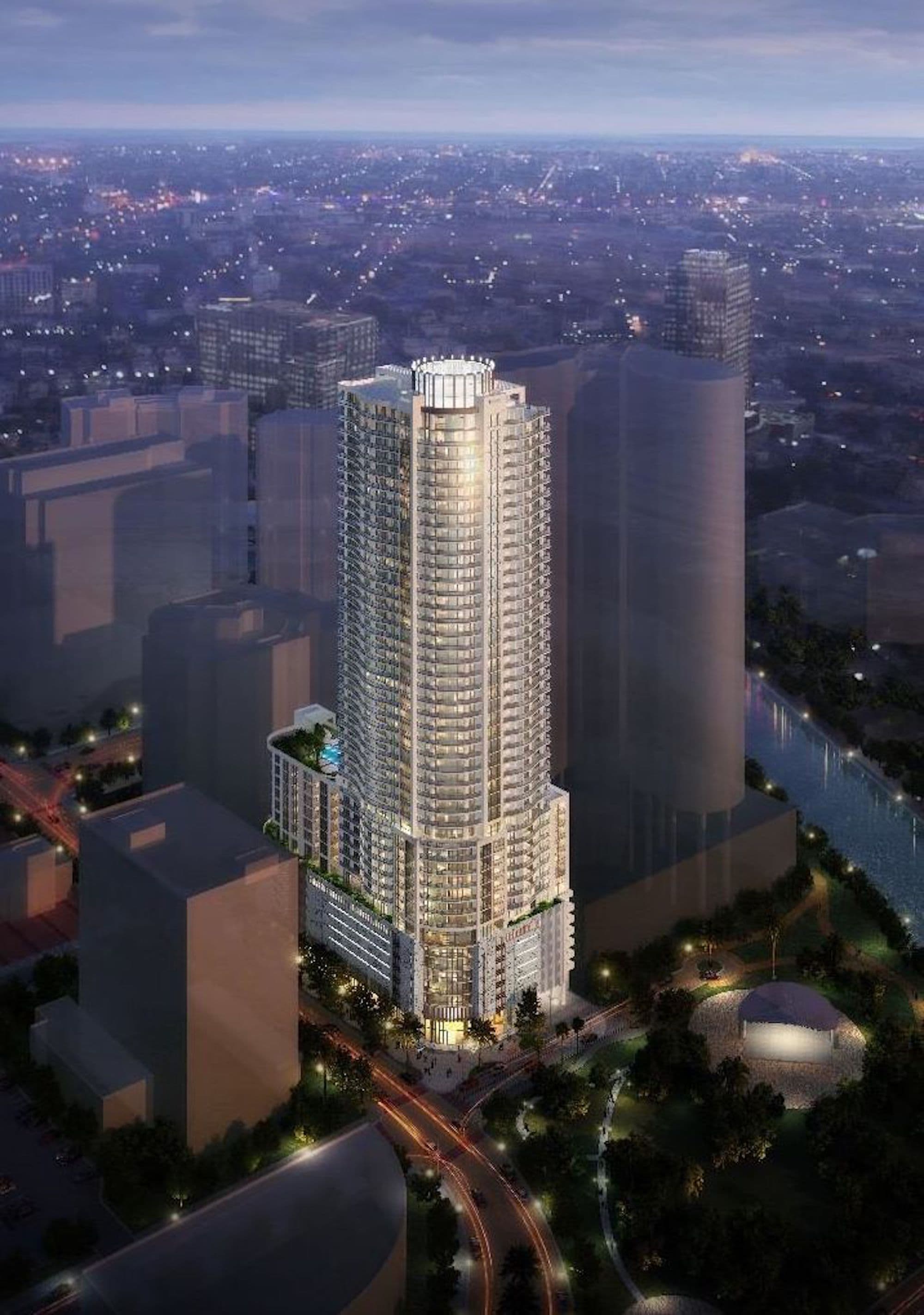 100 Las Olas view